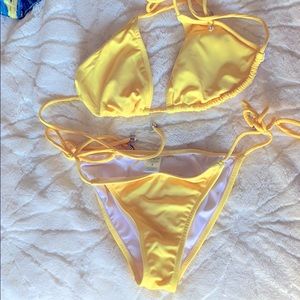 Venus bikini yellow - worn once